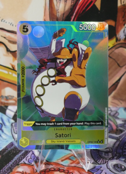 Satori OP05-105 Alt Art PRB-01 Premium The Best One Piece Card English TCG - Image 1