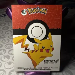 Shadow Box hit Crystal Card Collection Flareon NON-TCG Pokemon Card Nintendo - Image 4