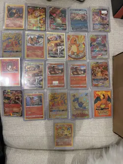 Pokemon Charizard, Charmander, Mewtwo Foil Holo Card Lot - 40 Creature Cards - Image 3