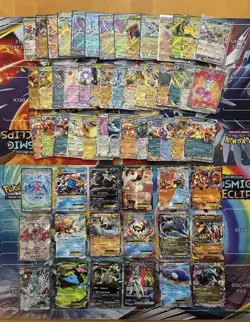 Pokemon Card Lot Full Art Alt Art Fire Umbreon Charizard Blastoise 60 Cards - Image 1