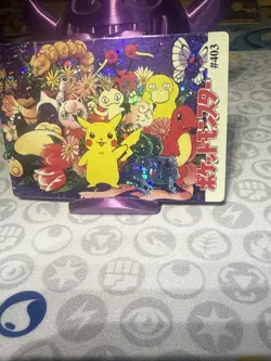 Vintage Vending Prism Psyduck Snorlax Blastoise Charmander Pokemon Sticker/Card - Image 3
