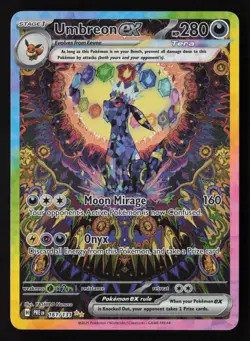 Umbreon ex - 161/131 - SIR - Prismatic Evolutions - Pokemon Card - LP - Image 1