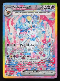 Sylveon ex - 156/131 - SIR - Prismatic Evolutions - Pokemon Card - LP - Image 1