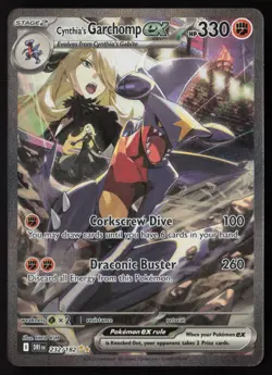 Cynthia’s Garchomp EX - 232/182 - SIR - Destined Rivals - Pokemon Card - NM/M - Image 1