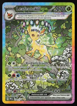 Leafeon ex - 144/131 - SIR - Prismatic Evolutions - Pokemon Card - LP - Image 1