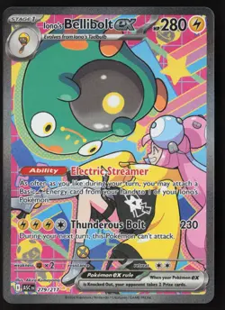 Iono’s Bellibolt EX - 279/217 - SIR - Ascended Heroes - Pokemon Card - NM/M - Image 1