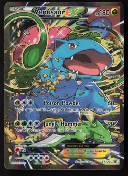 Venusaur EX - XY123 - Black Star Promo - Pokemon Card - LP - Image 1