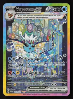 Vaporeon ex - 149/131 - SIR - Prismatic Evolutions - Pokemon Card - LP - Image 1