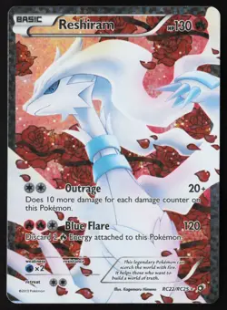 Reshiram - RC22/RC25 - Ultra Rare - Legendary Treasures - Pokemon Card - VLP - Image 1