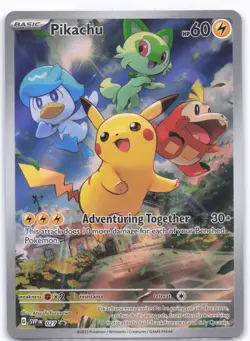 SV: Scarlet & Violet Promo Cards #027 Pikachu - Image 1