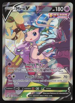 Mew V - 251/264 - Alternate Art - Fusion Strike - Pokemon Card - VLP - Image 1