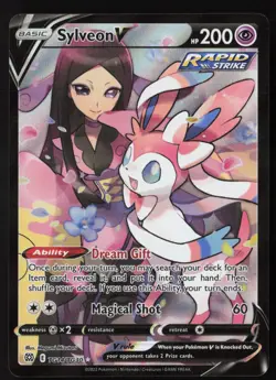 Sylveon V - TG14/TG30 - Ultra Rare - Brilliant Stars - Pokemon Card - NM/M - Image 1