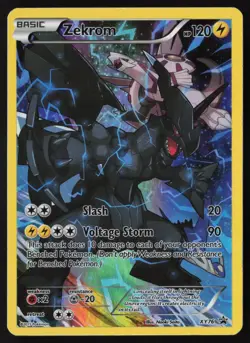 Zekrom - XY76 - Black Star Promo - Pokemon Card - LP - Image 1