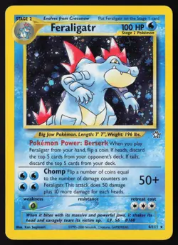 Feraligatr - 4/111 - Holo Rare - Neo Genesis - Pokemon Card - LP - Image 1