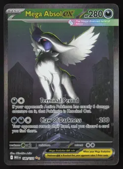 Mega Absol Ex - 180/132 - SIR - Mega Evolution - Pokemon Card - NM/M - Image 1