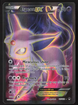 Espeon EX - 117/122 - Ultra Rare - XY Breakpoint - Pokemon Card - LP - Image 1