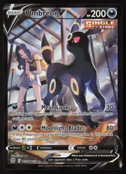 Umbreon V - TG22/TG30 - Ultra Rare - Brilliant Stars - Pokemon Card - NM/M - Image 1