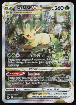 Leafeon VSTAR - GG35/GG70 - Ultra Rare - Crown Zenith - Pokemon Card - NM/M - Image 1