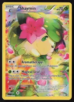 Shaymin - XY115 - Black Star Promo - Pokemon Card - LP - Image 1