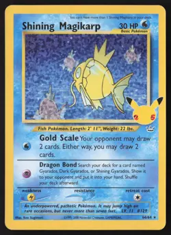 Shining Magikarp - 66/64 - Ultra Rare - Celebrations - Pokemon Card - NM/M - Image 1