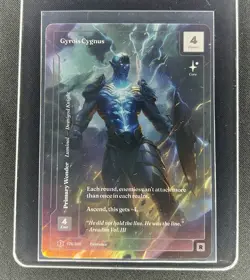 Wonders of The First: Existence Gyrois Cygnus Rare Card 178/401 Formless Foil - Image 1