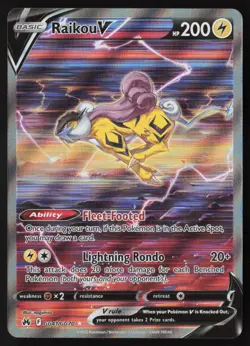 Raikou V - GG41/GG70 - Alternate Art - Crown Zenith - Pokemon Card - NM/M - Image 1