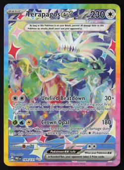 Terapagos ex - 169/131 - SIR - Prismatic Evolutions - Pokemon Card - NM/M - Image 1