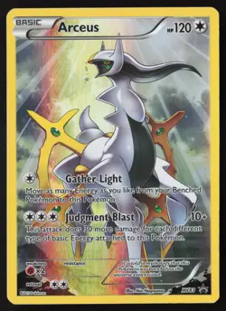 Arceus - XY83 - Black Star Promo - Pokemon Card - LP - Image 1