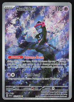 Munkidori - 072/064 - Illustration Rare - Shrouded Fable - Pokemon Card - NM/M - Image 1