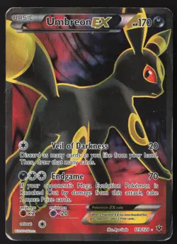 Umbreon EX - 119/124 - Ultra Rare - Fates Collide - Pokemon Card - HP - Image 1