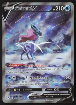 Suicune V - GG38/GG70 - Alternate Art - Crown Zenith - Pokemon Card - NM/M - Image 1
