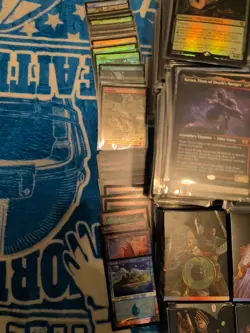 Mtg 6000 Card Lot + 14 Commander Decks War Hammer Lord Of The Rings - Image 2