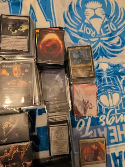 Mtg 6000 Card Lot + 14 Commander Decks War Hammer Lord Of The Rings - Image 5
