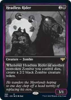 Headless Rider [Innistrad: Double Feature] 385 NM - Image 1