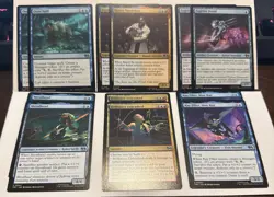 MTG Teenage Mutant Ninja Turtles Lot Of 12 Blue Mana Uncommons TMNT Pack Fresh - Image 1