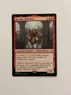 Krenko, Mob Boss FDN 204 Regular - Image 1