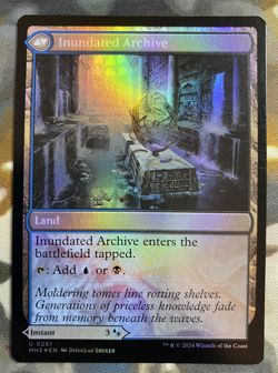 Inundated Archive || Waterlogged Teachings (0261) *Foil* - MTG Modern Horizons 3 - Image 1