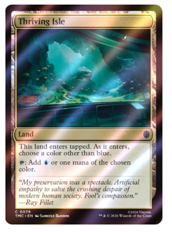 Thriving Isle - Surge Foil Teenage Mutant Ninja Turtles MTG - Image 1