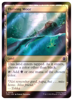 Thriving Moor - Surge Foil Teenage Mutant Ninja Turtles MTG - Image 1