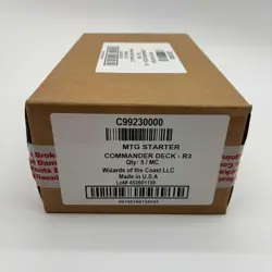 Magic The Gathering Starter Commander Deck Sealed Case Sealed - Image 1