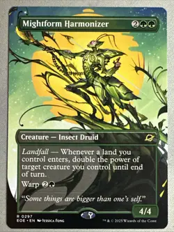 MTG / Mightform Harmonizer / EOE / #297 / Regular (Borderless) / Rare / NM - Image 1