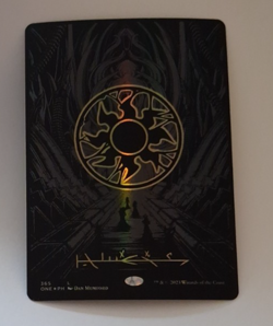 Plains Oil Slick Raised Foil NM Phrexia All Will Be One MTG Magic the Gathering - Image 1