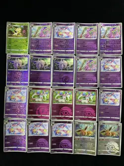 2025 PTCG Pokemon S-Chinese CBB2C Sparky Flareon 0501/14 MasterBall Lot*20 yo8 - Image 1