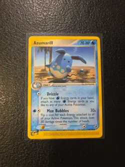 Pokemon Sandstorm Uncommon Card - Azumarill 30/100 NM - Image 1
