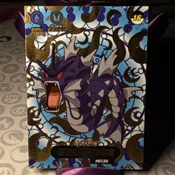 Shadow Box hit Crystal Card Collection Gyarados NON-TCG Pokemon Card Nintendo - Image 1