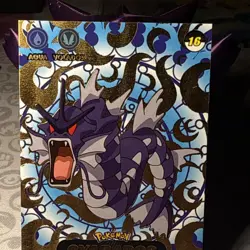 Shadow Box hit Crystal Card Collection Gyarados NON-TCG Pokemon Card Nintendo - Image 2