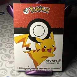 Shadow Box hit Crystal Card Collection Gyarados NON-TCG Pokemon Card Nintendo - Image 4