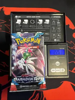 22.61g HEAVY - Pokemon TCG S&V Paradox Rift Booster Pack Sealed / Semi GoDU - Image 1