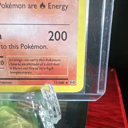 Pokemon Charizard Evolutions Holo Rare 11/108 150 HP English Card NEVER PLAYED - Image 3