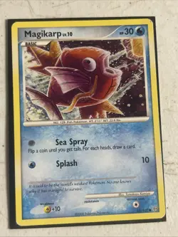 Magikarp 65/100 Pokemon - Diamond and Pearl Stormfront MP - Image 1
